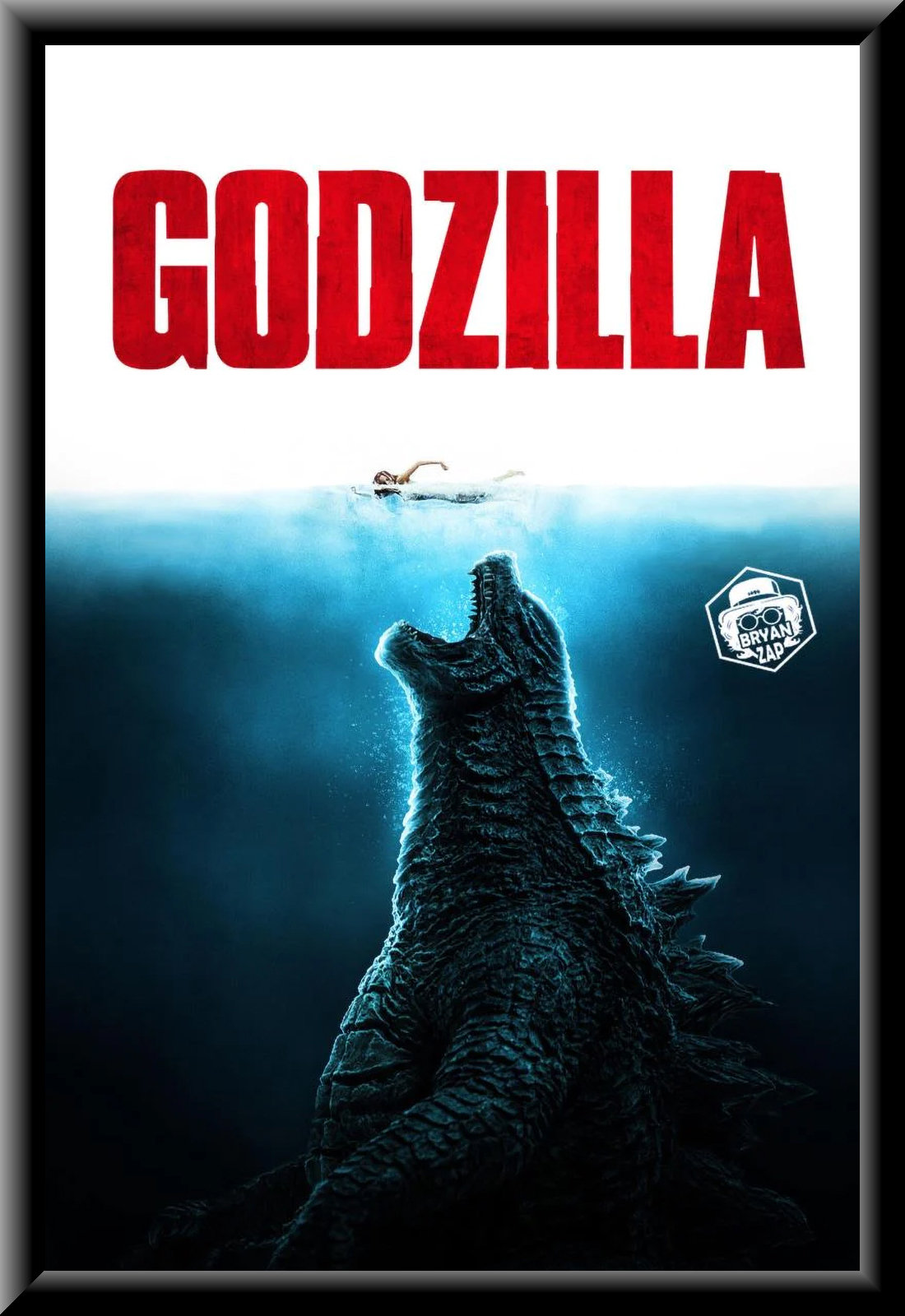 Godzilla+-+Jaws+-+24+x+36+Inch